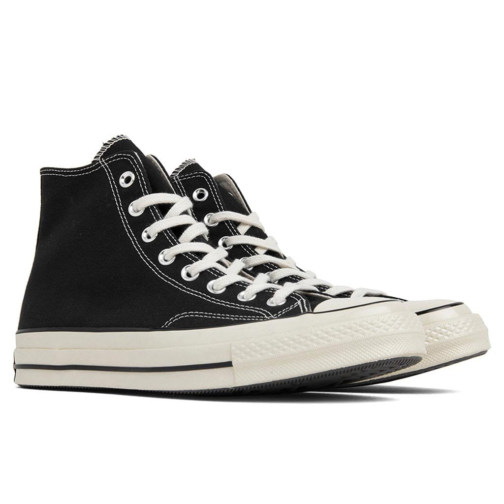 Chuck '70 Hi - Black/Black/Egret