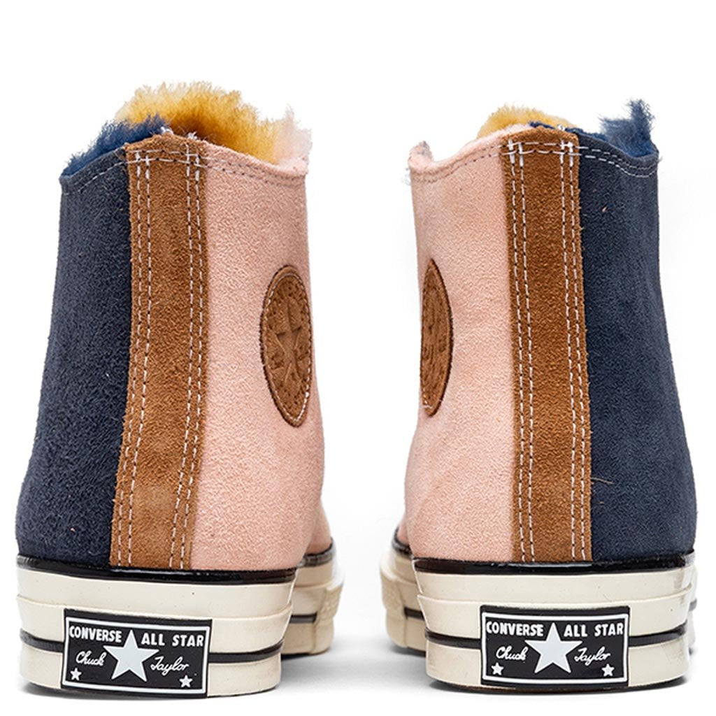 Chuck '70 Hi - Navy Blue/Baby Pink