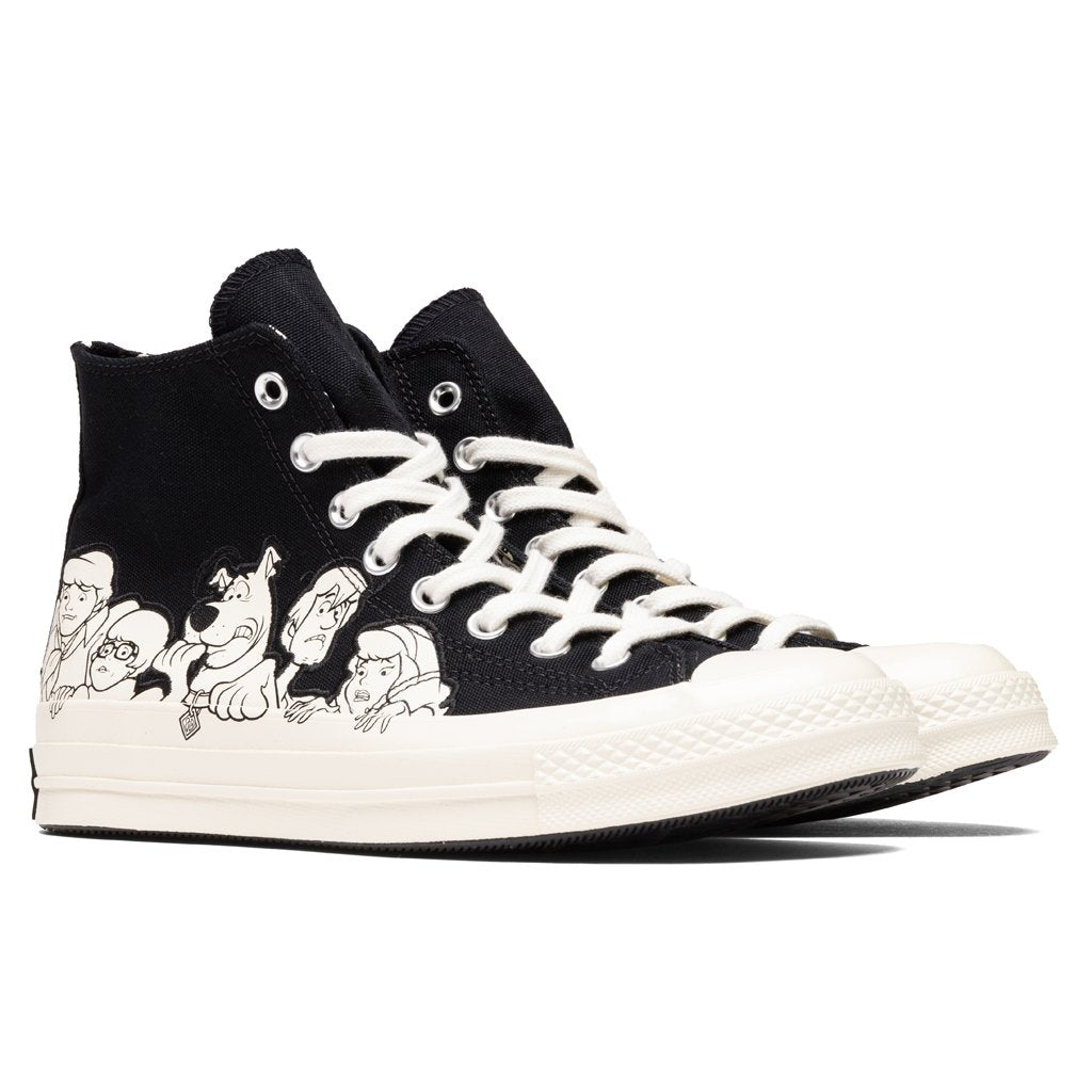 Chuck 70 Hi "Scooby Doo" - Black/Egret