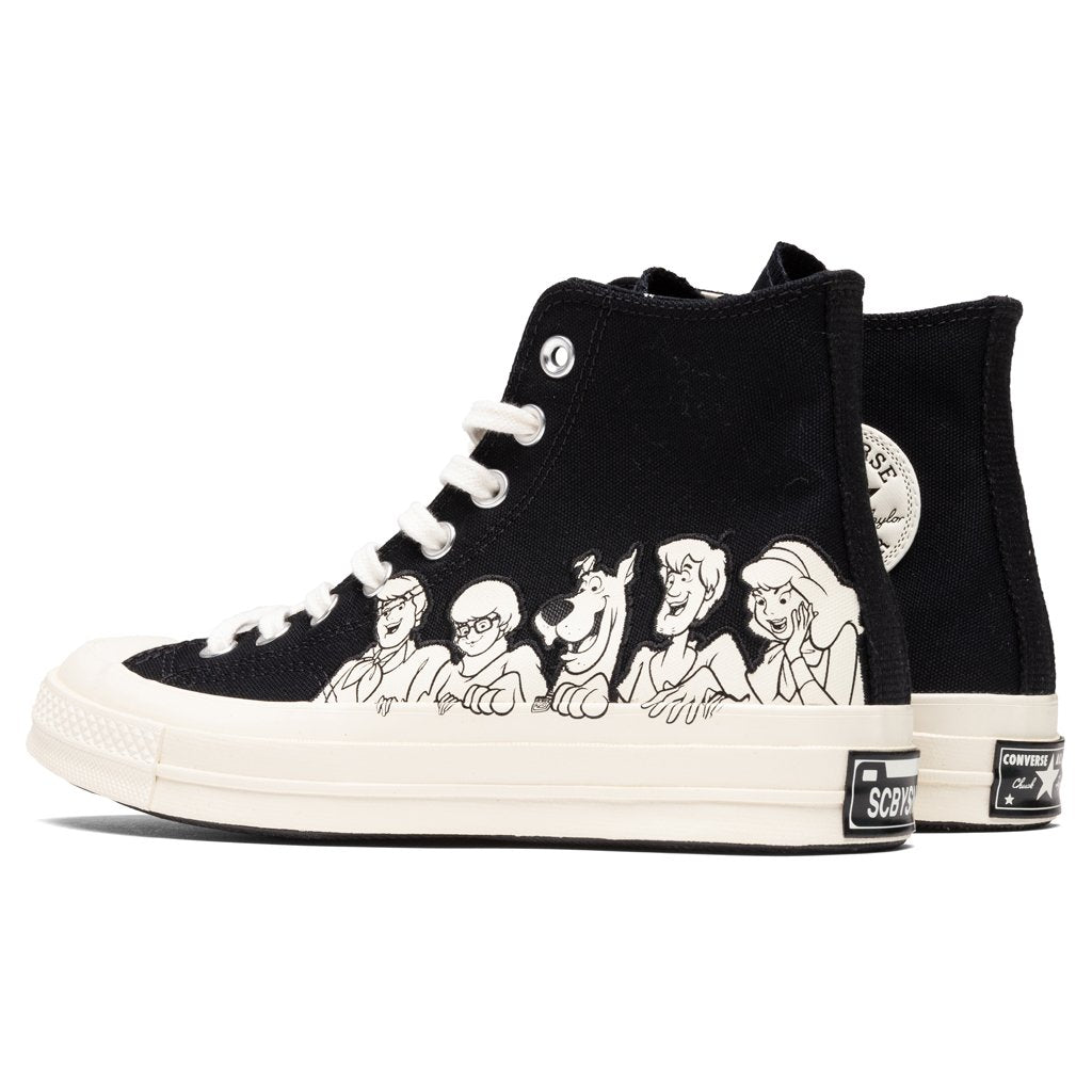 Chuck 70 Hi "Scooby Doo" - Black/Egret