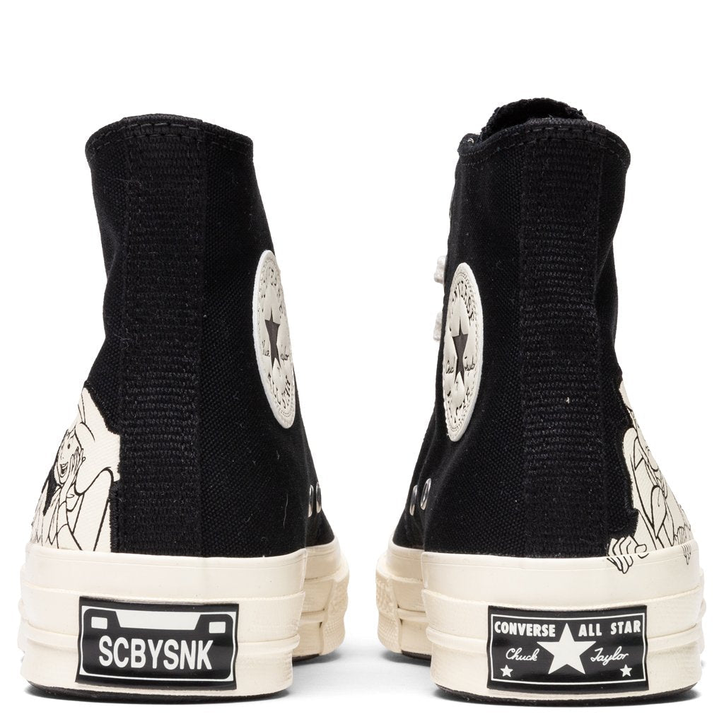 Chuck 70 Hi "Scooby Doo" - Black/Egret