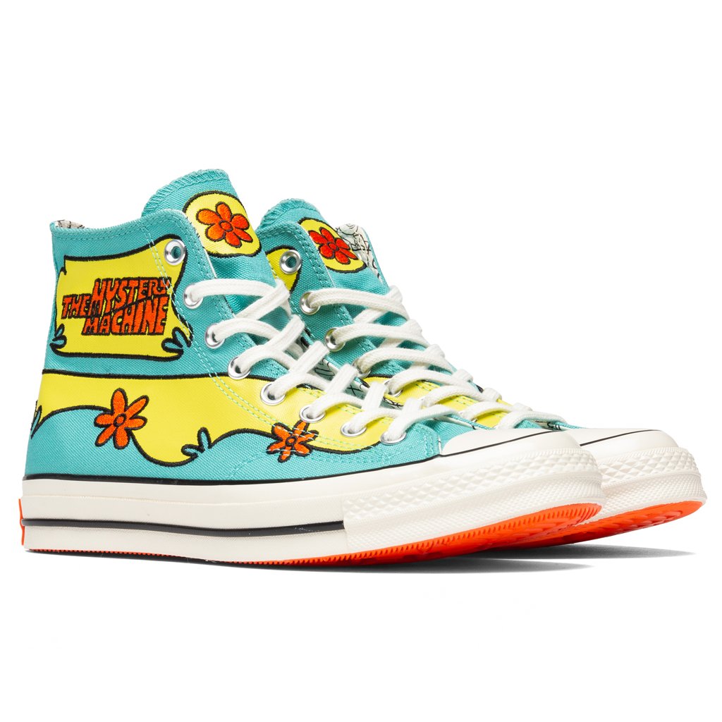 Chuck 70 Hi "Scooby Doo" - Pool Blue/Sulphur Spring