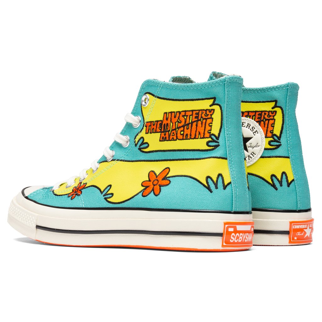 Chuck 70 Hi "Scooby Doo" - Pool Blue/Sulphur Spring