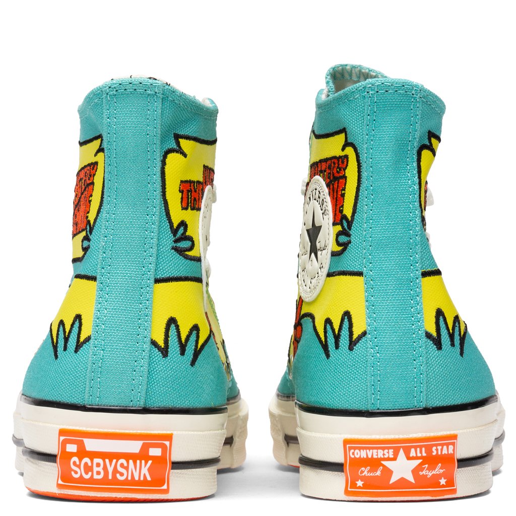 Chuck 70 Hi "Scooby Doo" - Pool Blue/Sulphur Spring