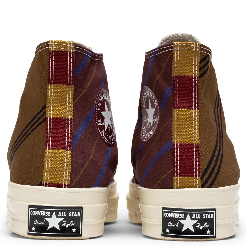 Chuck 70 Hi 'Varsity' - Tan/Burgundy/Black/White
