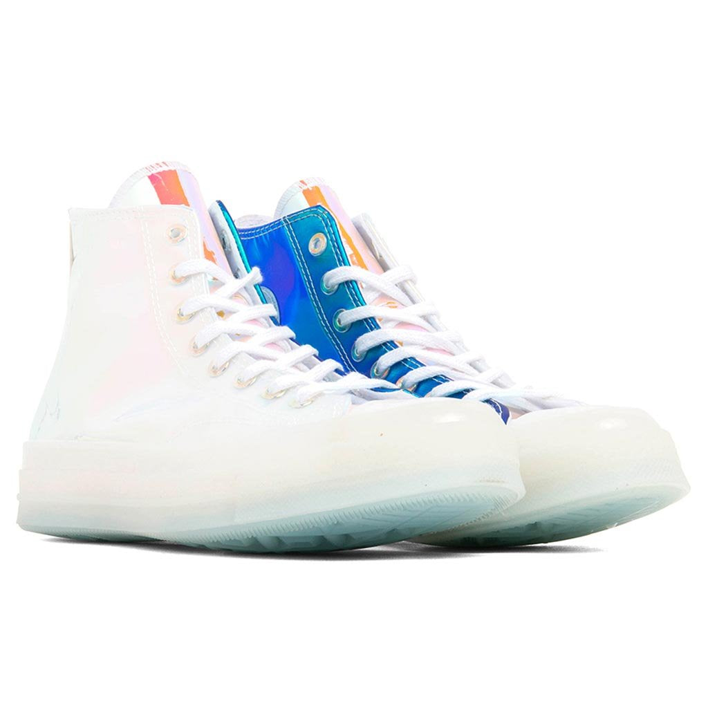 Chuck 70 Hi - White/Iridescent/White