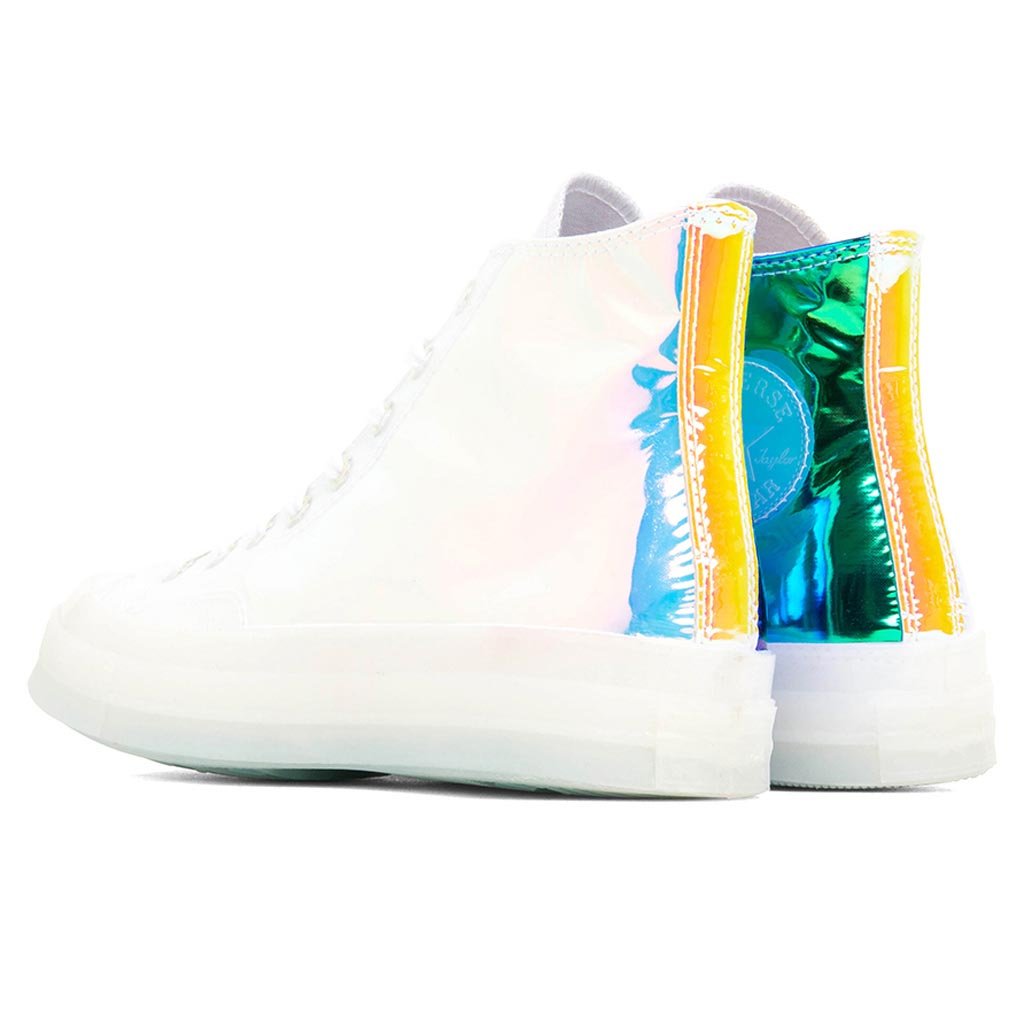 Chuck 70 Hi - White/Iridescent/White