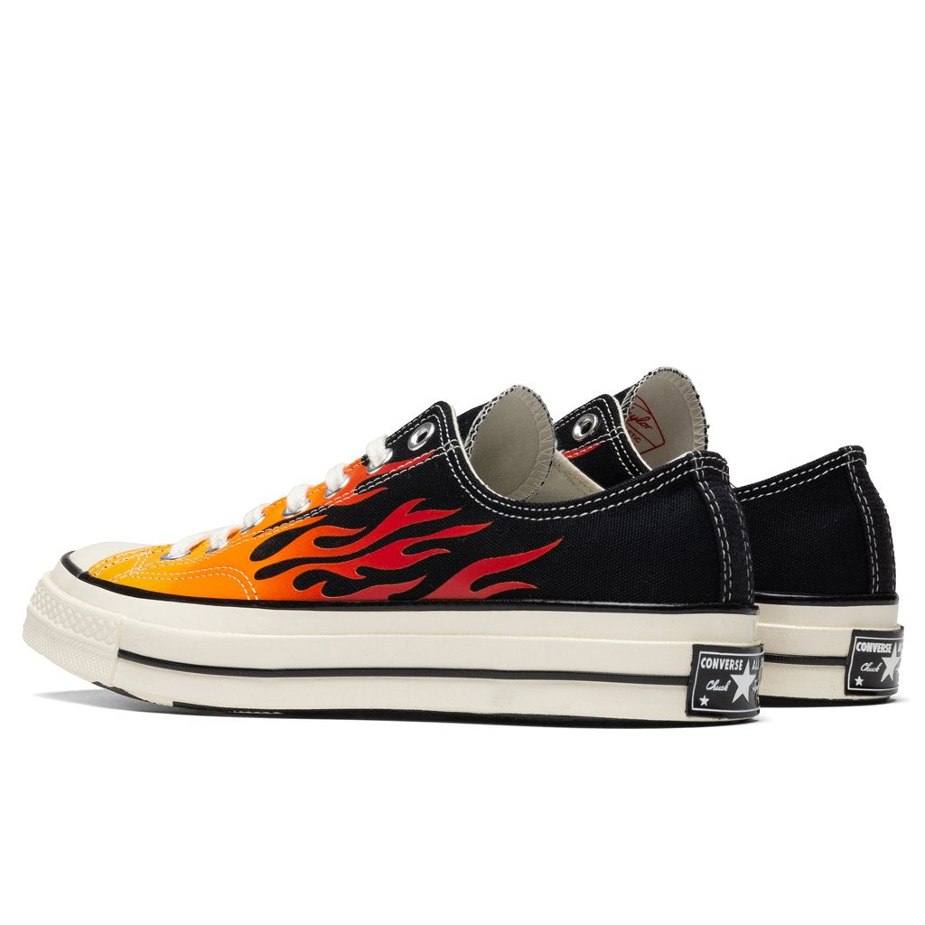 Chuck 70 Ox - Black/Enamel Red/Egret