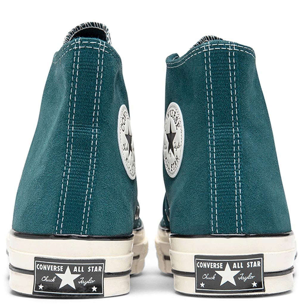 Chuck 70 Suede Hi - Midnight Turquoise/Black