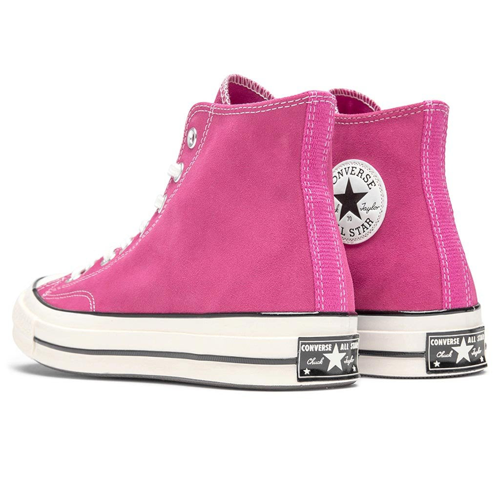 Chuck 70 Suede Hi - Prime Pink/Black