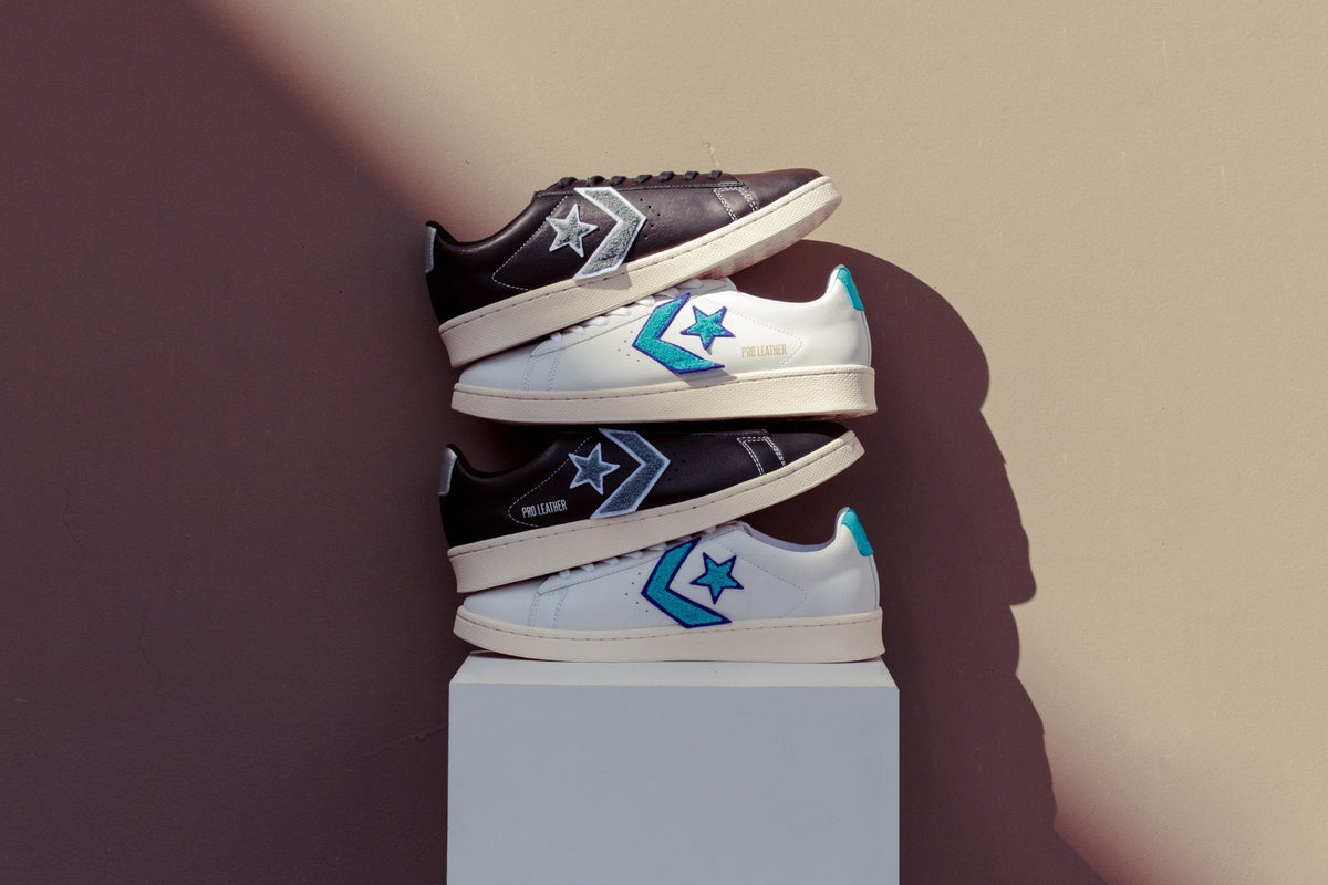 Pro Leather Ox - White/Deep Wisteria
