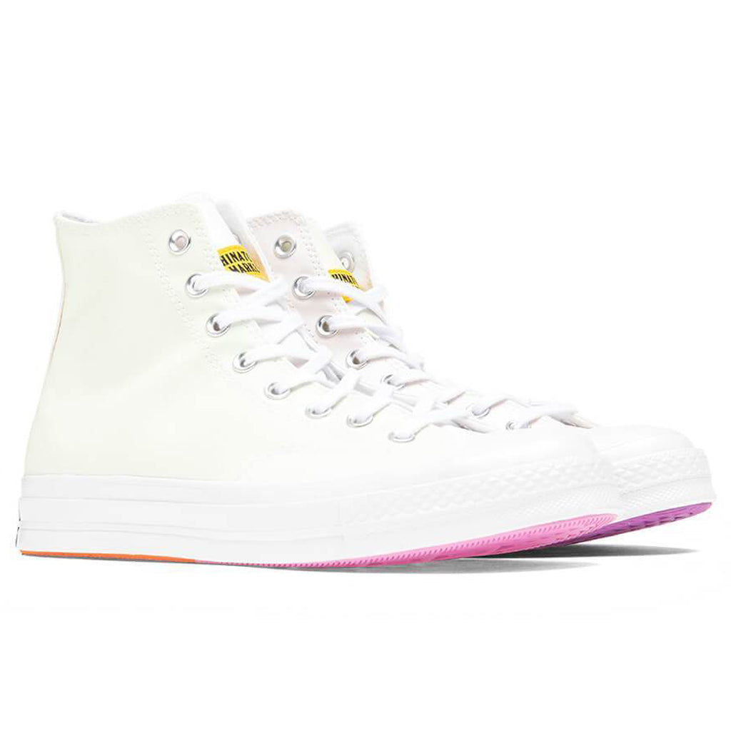 Converse x Chinatown Market Chuck 70 Hi - White/White/Multi