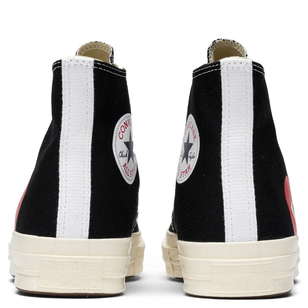 Converse x Comme Des Garcons PLAY All Star Chuck '70 Hi - Black [2019]