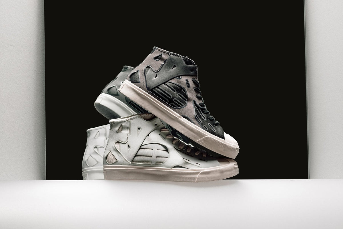 Converse x Feng Chen Wang Jack Purcell Mid - Obsidian/Sea Salt