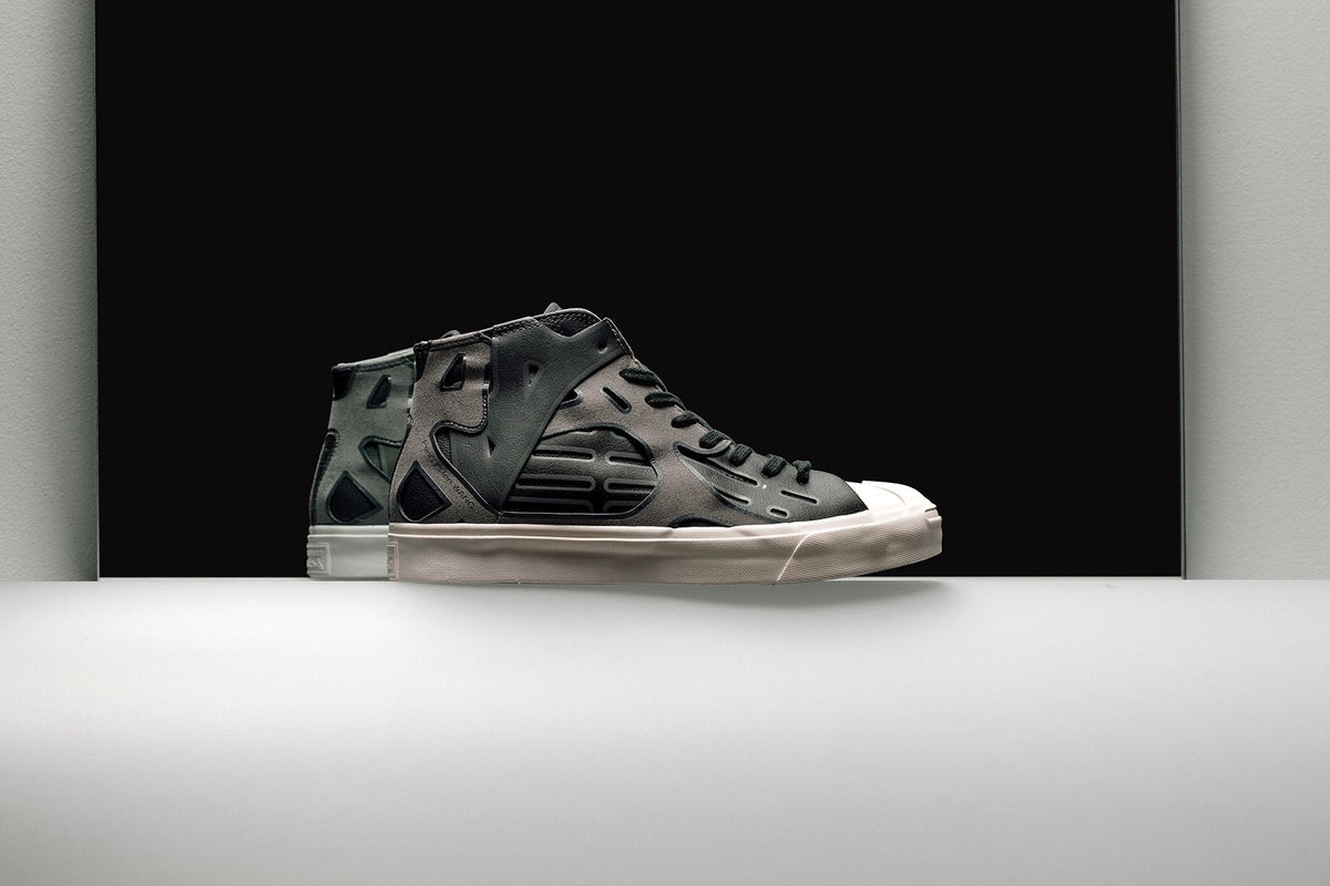 Converse x Feng Chen Wang Jack Purcell Mid - Obsidian/Sea Salt