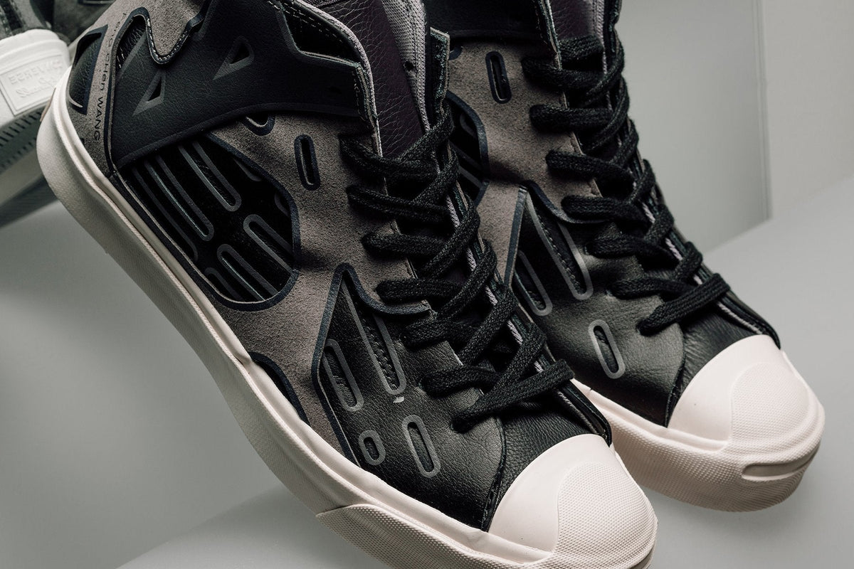 Converse x Feng Chen Wang Jack Purcell Mid - Obsidian/Sea Salt