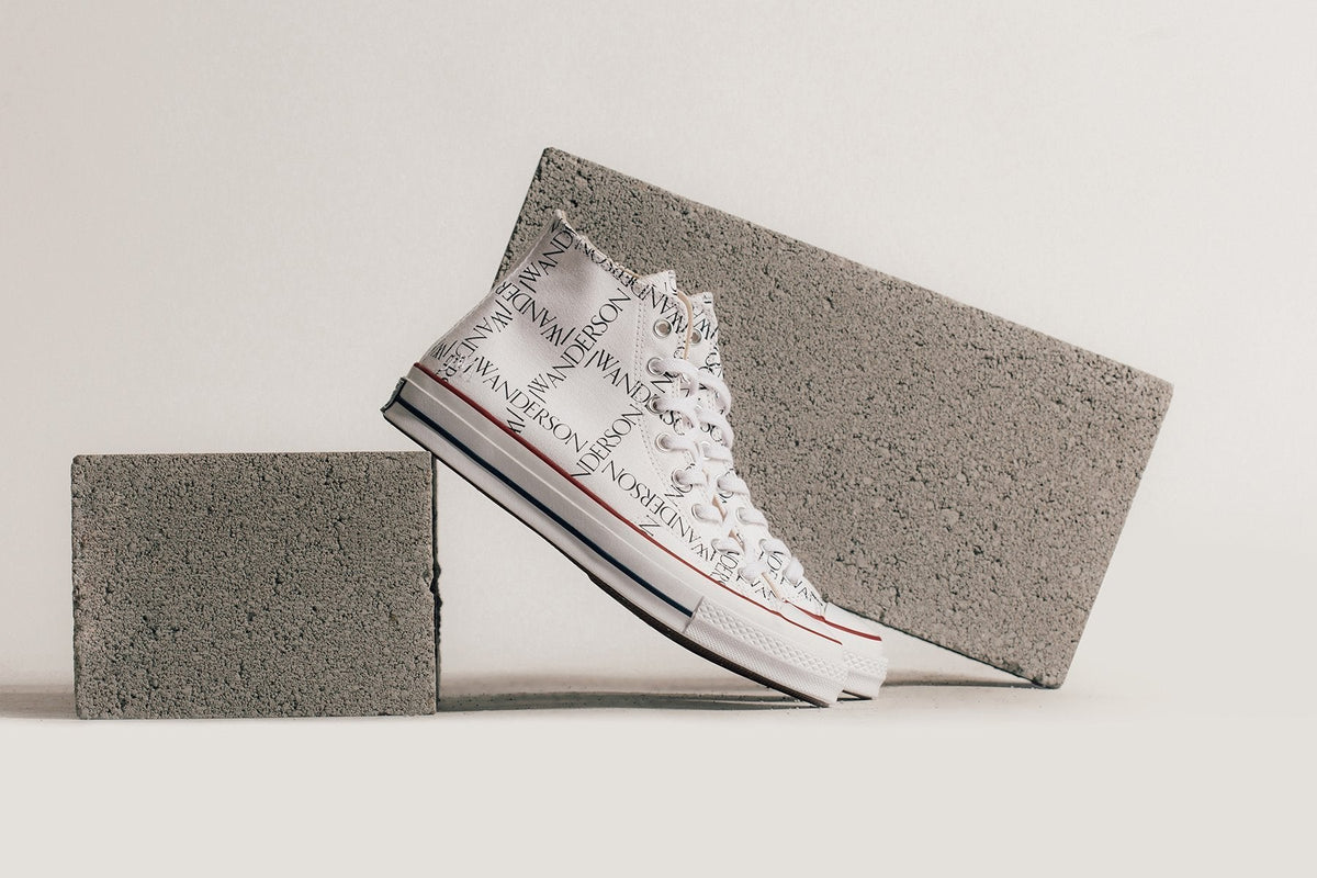 Converse x JW Anderson All Star Chuck 70 Grid Hi - White/Black/Insignia Red