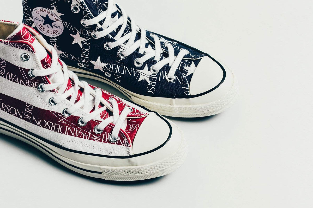 Converse x JW Anderson All Star Chuck 70 Hi - Mood Indigo/Garnett