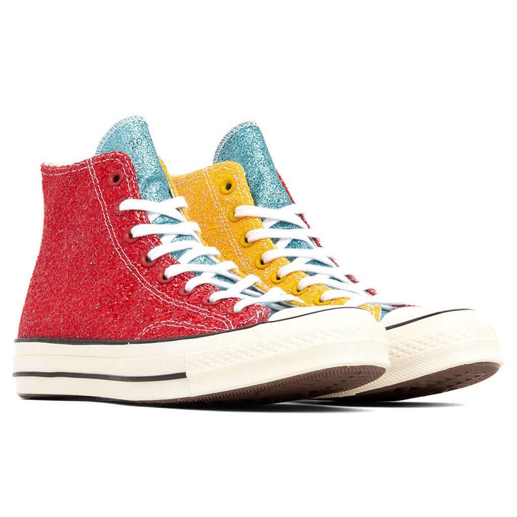 Converse x JW Anderson Chuck '70 Hi - Barbados Cherry/Sulphur