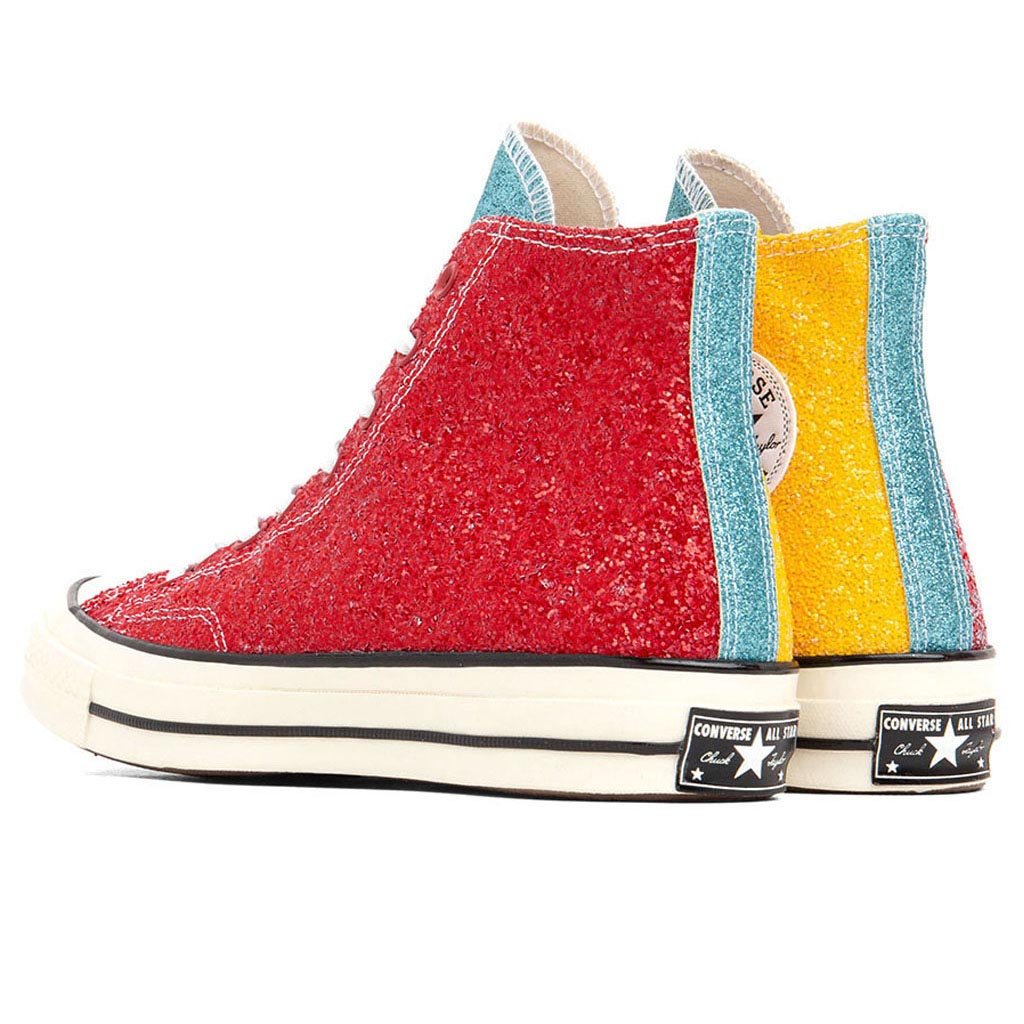 Converse x JW Anderson Chuck '70 Hi - Barbados Cherry/Sulphur