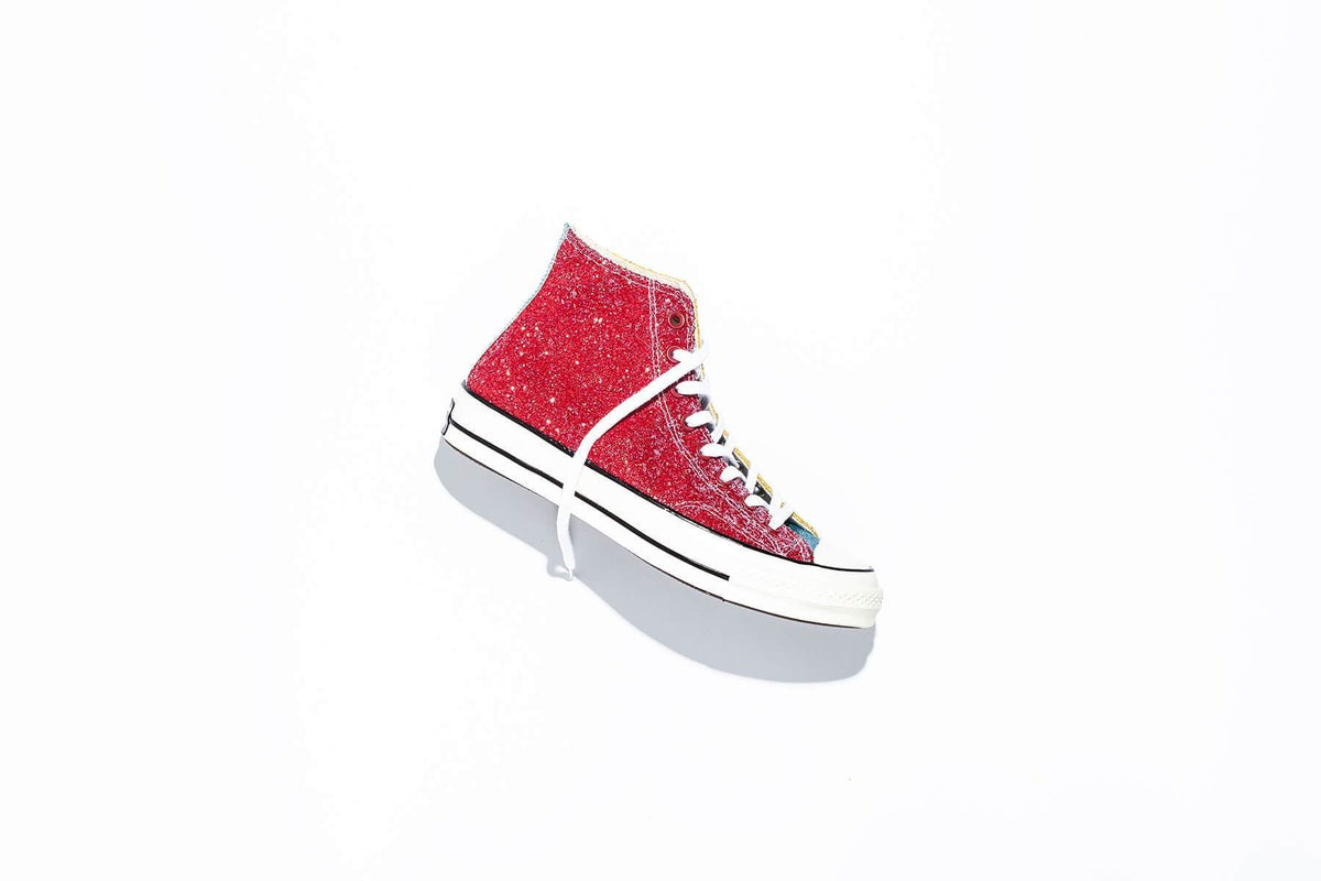 Converse x JW Anderson Chuck '70 Hi - Barbados Cherry/Sulphur
