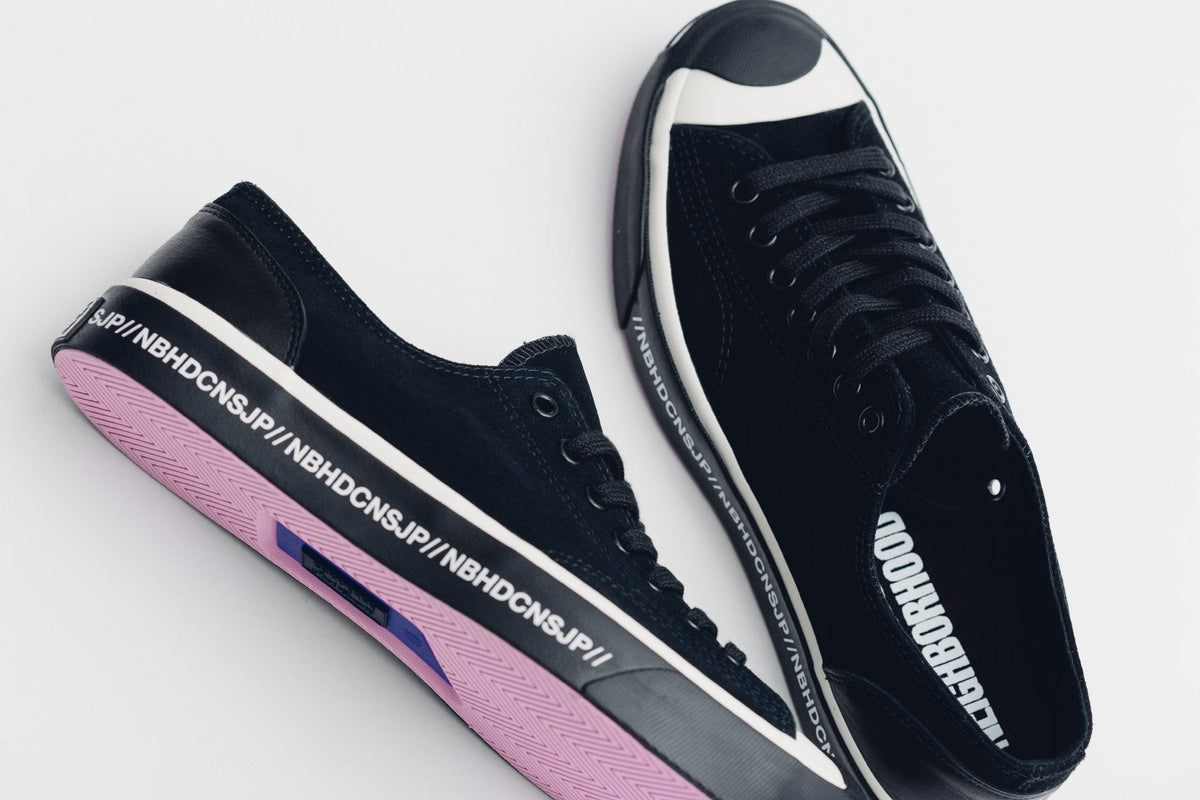 Converse x Neighborhood Jack Purcell Jack Ox - Black/Egret/Black