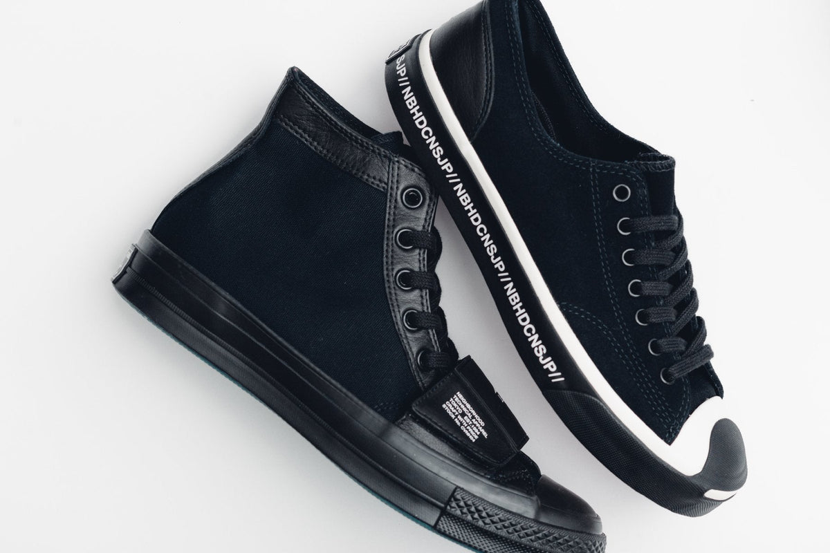 Converse x Neighborhood Jack Purcell Jack Ox - Black/Egret/Black