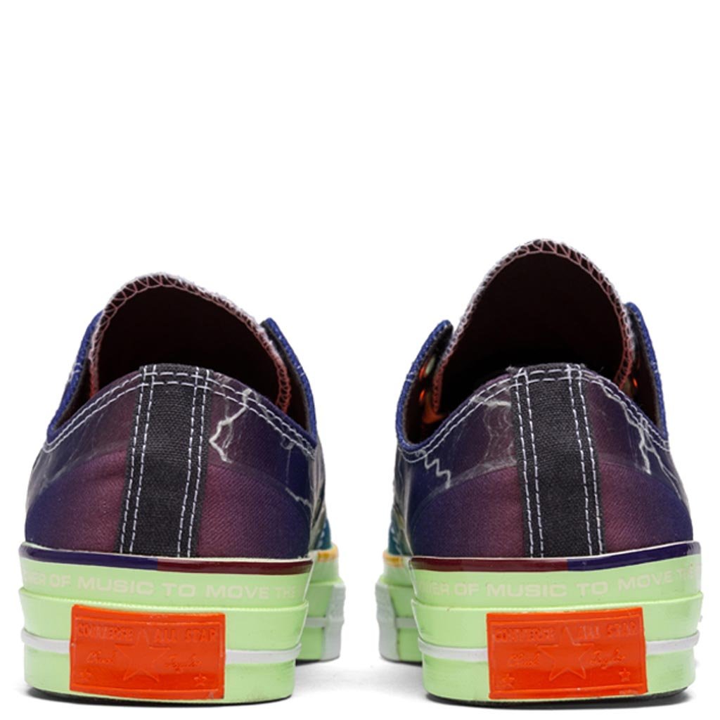 Converse x Pigalle Chuck 70 Ox - Multi/Black/Egret