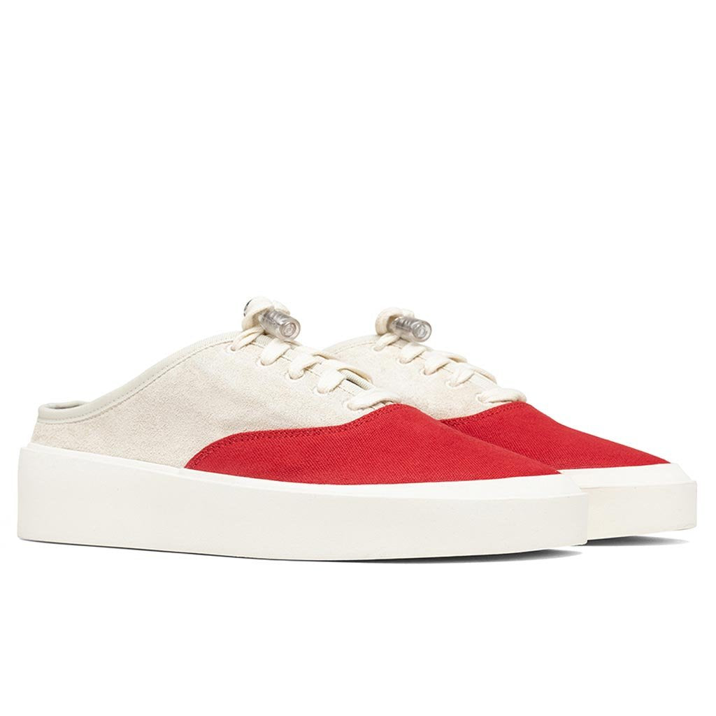 Fear Of God 101 Backless Sneaker - Bone/Red