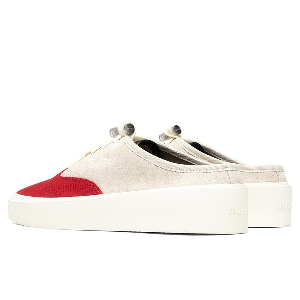 Fear Of God 101 Backless Sneaker - Bone/Red