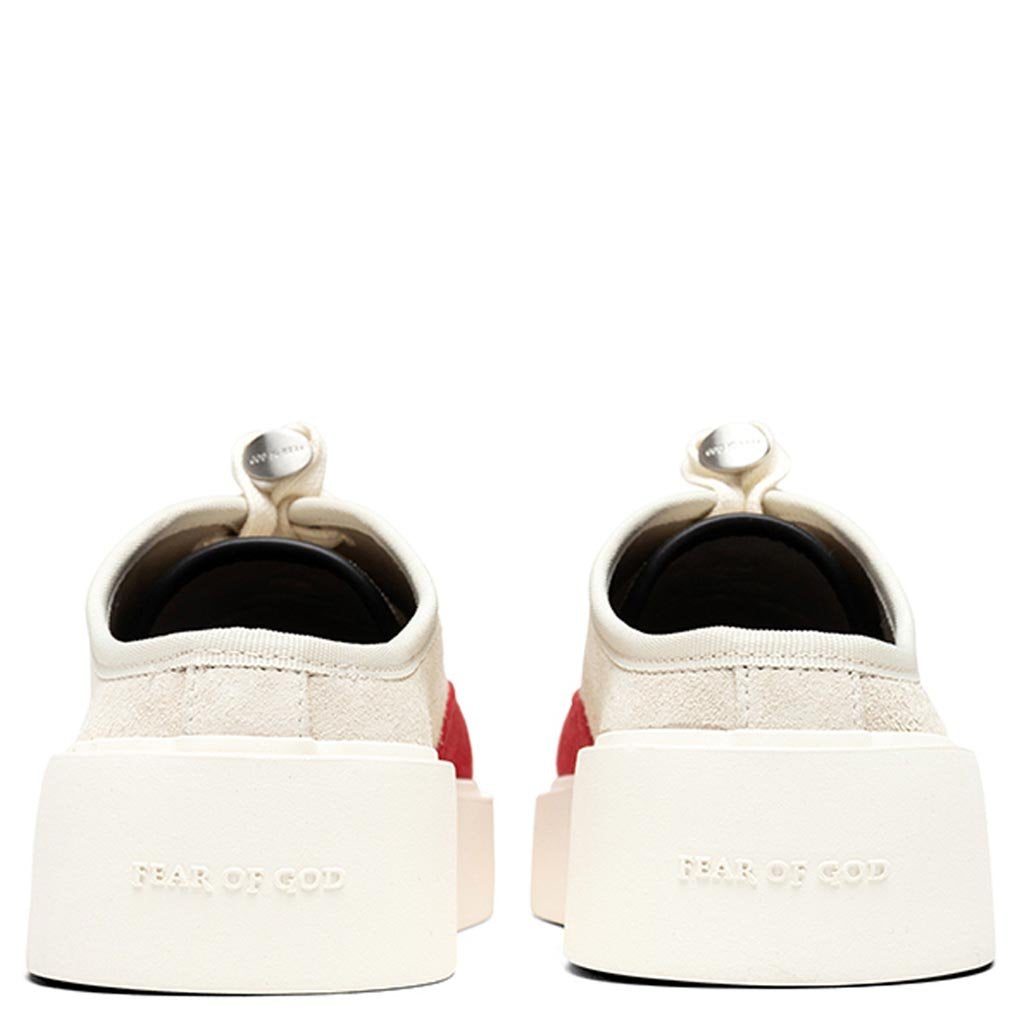 Fear Of God 101 Backless Sneaker - Bone/Red