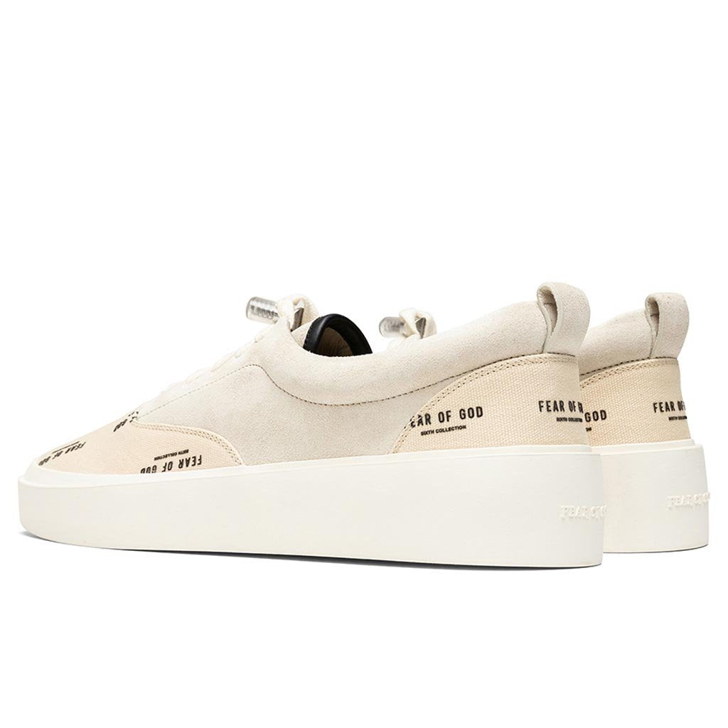 Fear Of God 101 Lace Up Sneaker - Bone/Cream/FOG Print