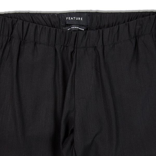 Kahlo Pant - Black Herringbone
