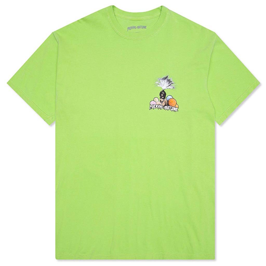 Color Movie Tee - Pigment-Dyed Kiwi