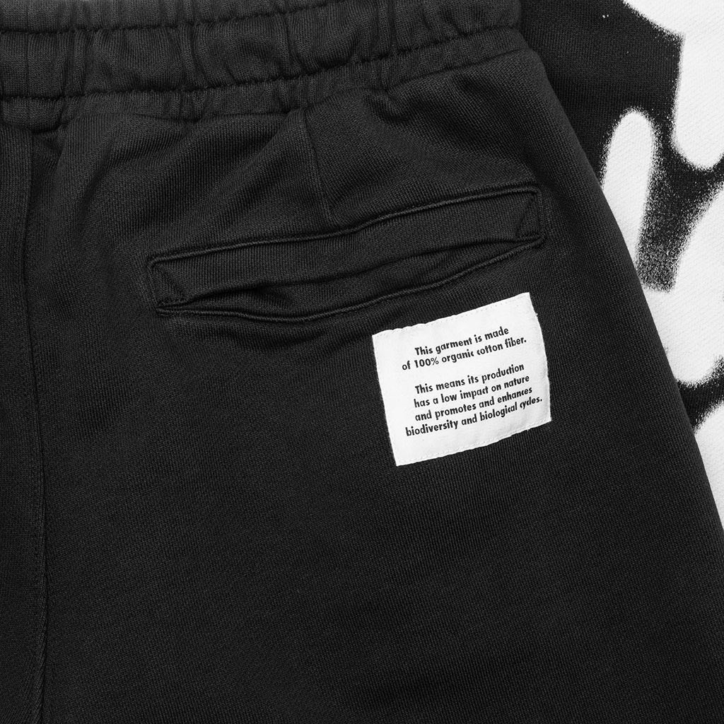 CTNMB Spray Vert Sweatpants - Black/White