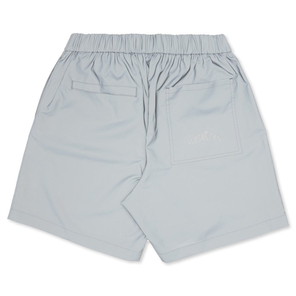 Nylon Reflex Shorts - Ice Grey