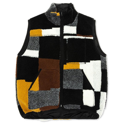 Nashville Jacquard Reversible Vest - Multi