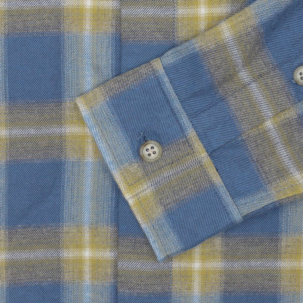 Sly Cotton Straight Hem - Horizon Check
