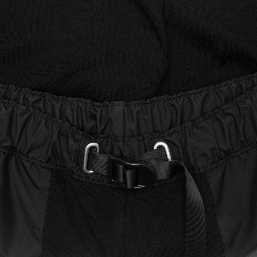 Waterproof Terry Mountain Shorts - Black