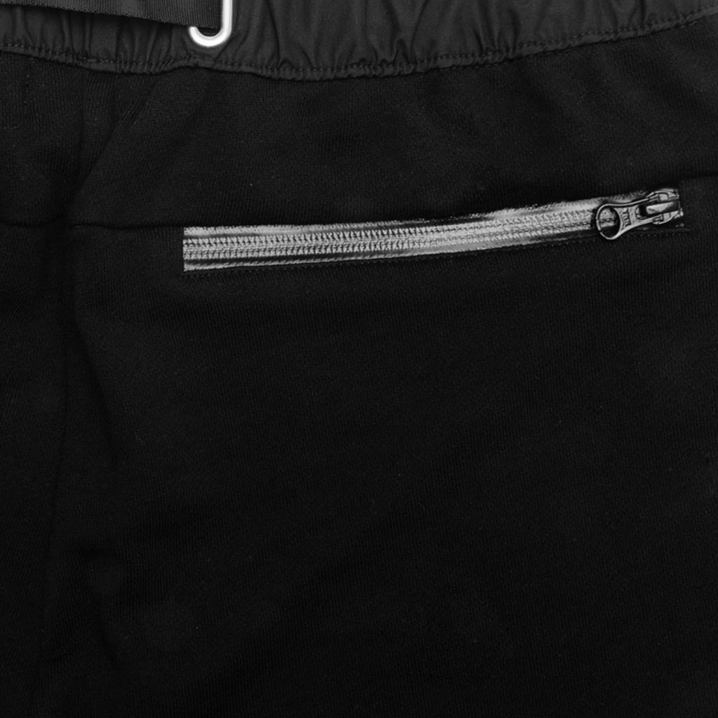 Waterproof Terry Mountain Shorts - Black