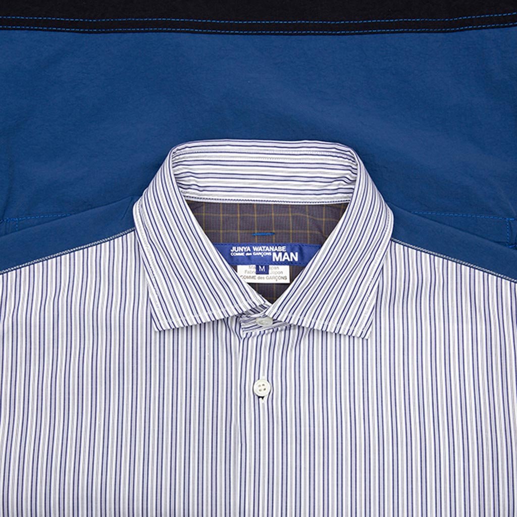 Pinstriped Shirt - Blue