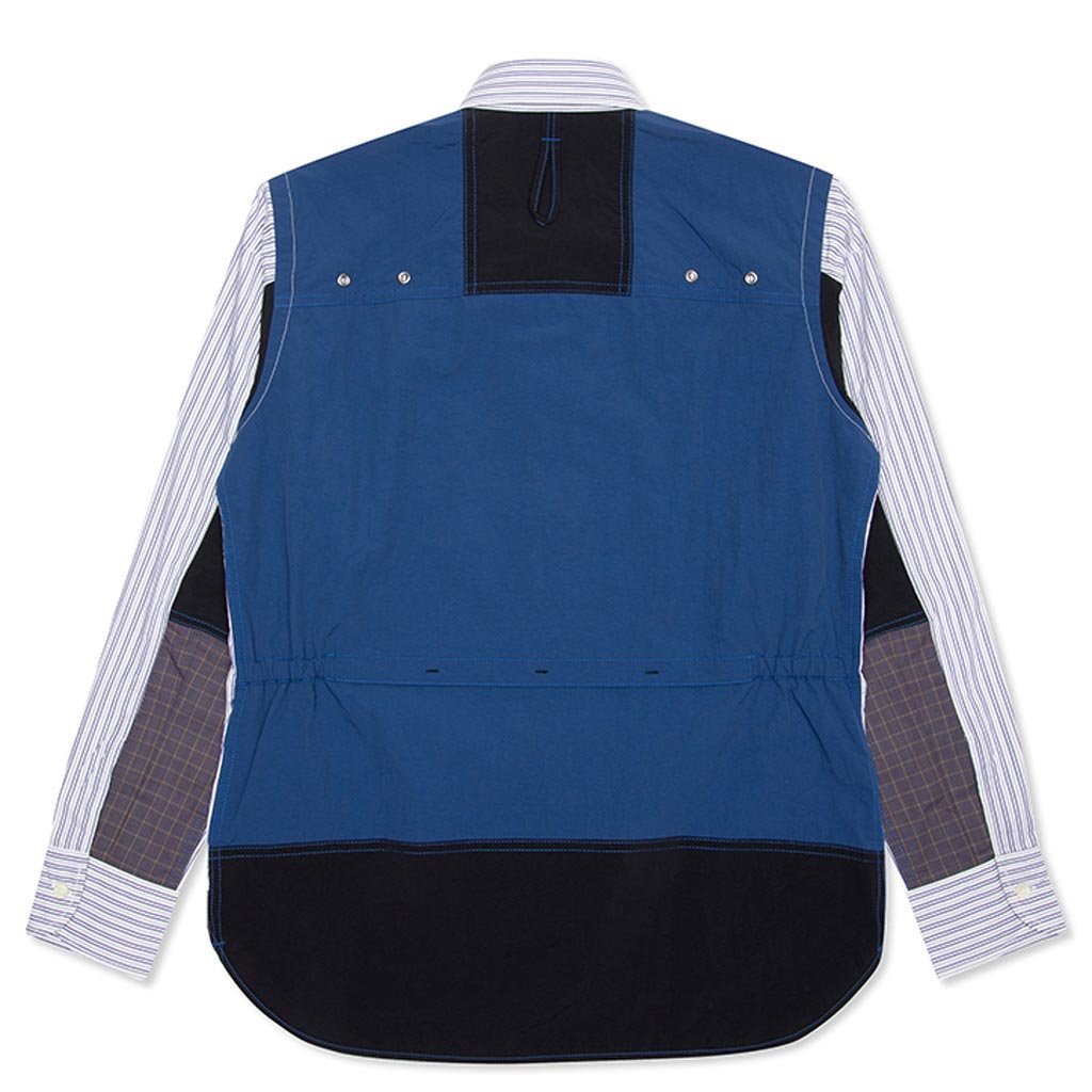 Pinstriped Shirt - Blue