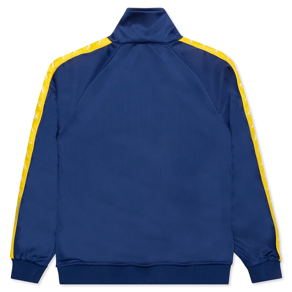 Kids 222 Banda Anniston Track Jacket - Blue/Yellow Yolk