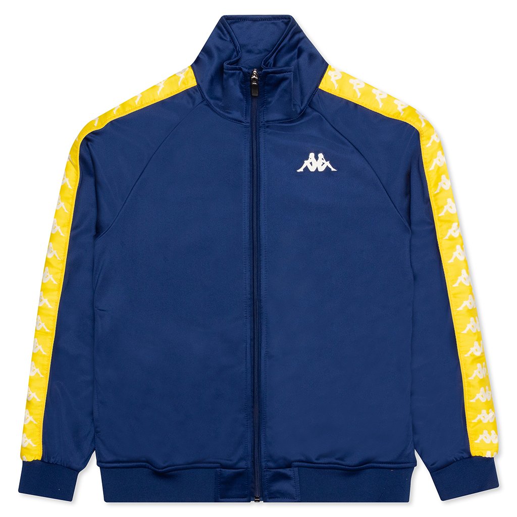 Kids 222 Banda Anniston Track Jacket - Blue/Yellow Yolk