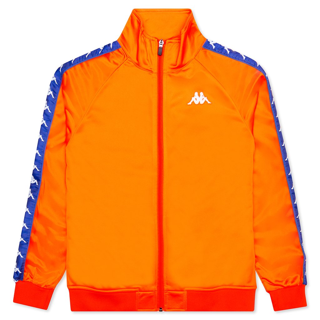 Kids 222 Banda Anniston Track Jacket - Orange Popsicle/Blue Royal