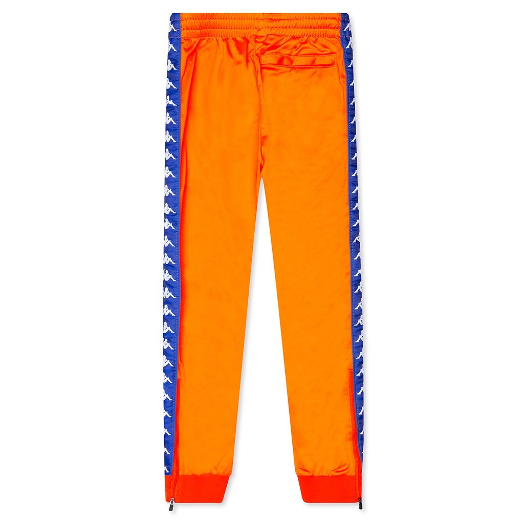 Kids 222 Banda Rastoriazz Track Pants - Orange/Blue Royal