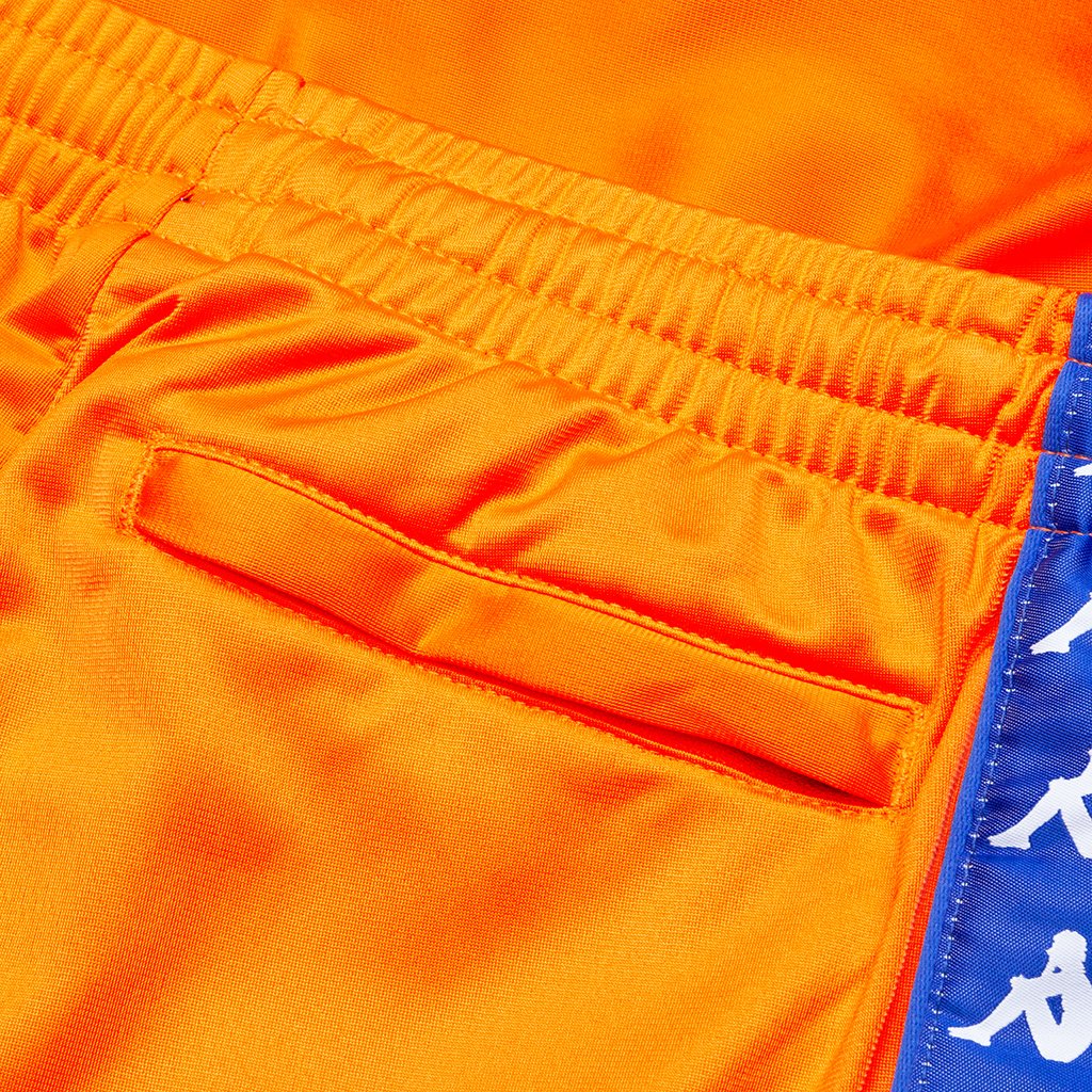 Kids 222 Banda Rastoriazz Track Pants - Orange/Blue Royal