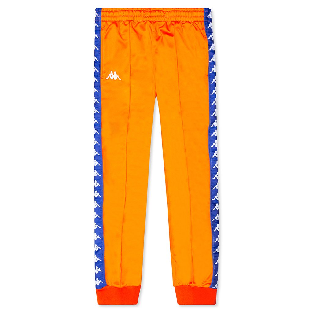 Kids 222 Banda Rastoriazz Track Pants - Orange/Blue Royal