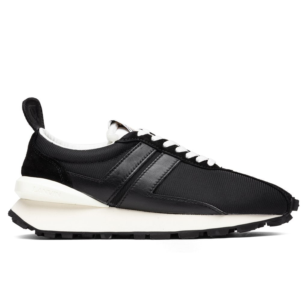 Mesh Running Sneaker - Black
