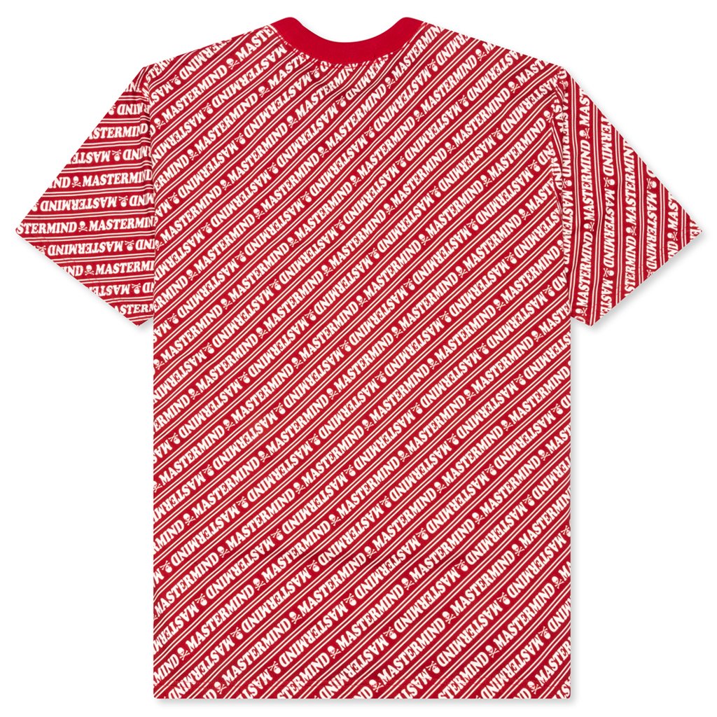 All Over Logo Sweatshirt - Red